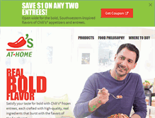 Tablet Screenshot of chilisathome.com